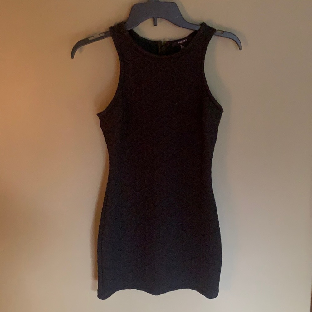 Forever21 small black bodycon dress